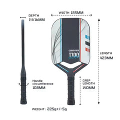 T700 USAPA Approved Carbon Pickleball Paddle